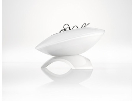 sigel Distributeur de trombones eyestyle, blanc / noir