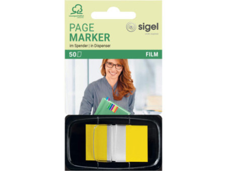sigel Marque-page repositionnable 'Z-Marker' Film Color-Tip