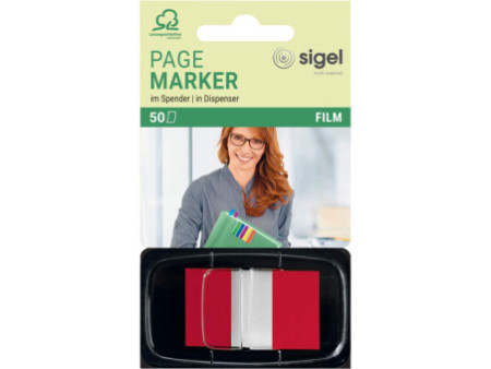 sigel Marque-page repositionnable 'Z-Marker' Film Color-Tip