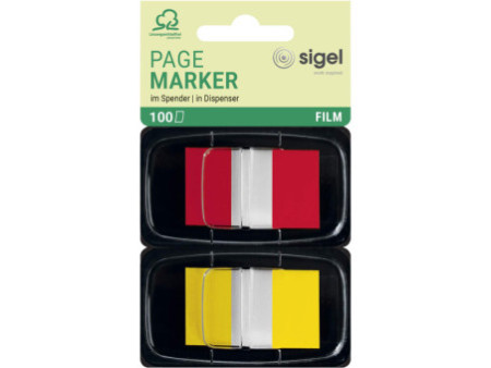 sigel Marque-page repositionnable 'Z-Marker' Film Color-Tip