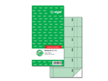 sigel Bloc de bons 'Carnet de bons', 105 x 200 mm, AC
