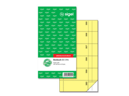 sigel Bloc de bons 'Carnet de bons', 105 x 200 mm, AC