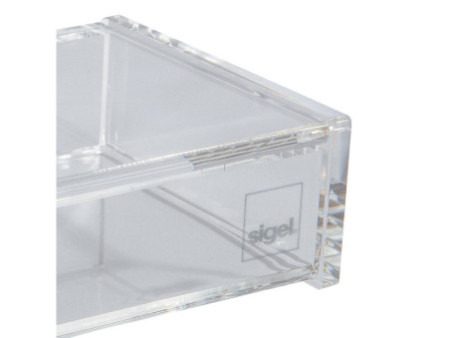 sigel Boîte pour cartes de visite, pour cartes jusqu'à