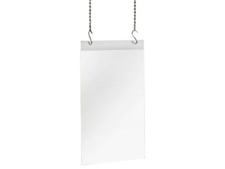 sigel Porte-affiches, format A4, en acrylique, transparent