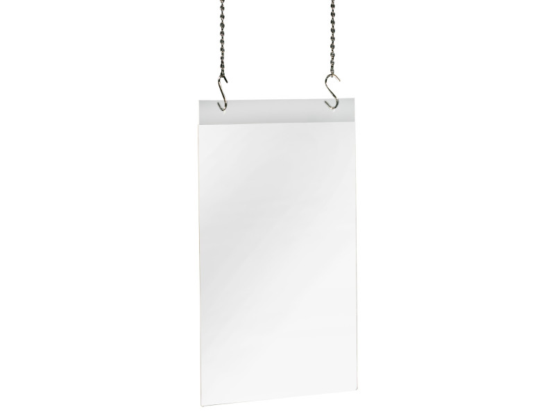 sigel Porte-affiches, format A4, en acrylique, transparent