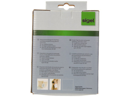 sigel Etiquette à suspendre, 40 x 50 mm, perforé, ligné