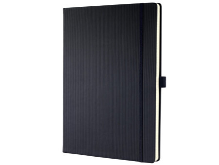 sigel Carnet Conceptum, A4, quadrillé, noir