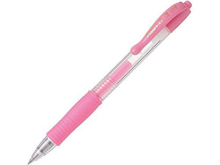 PILOT Stylo à encre gel G2 07 Néon Set2Go, étui de 4