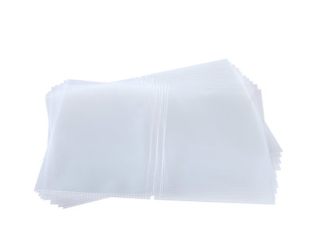 sigel Pochette double, A4, plastique, transparent