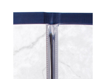 sigel Pochette double, A4, plastique, transparent