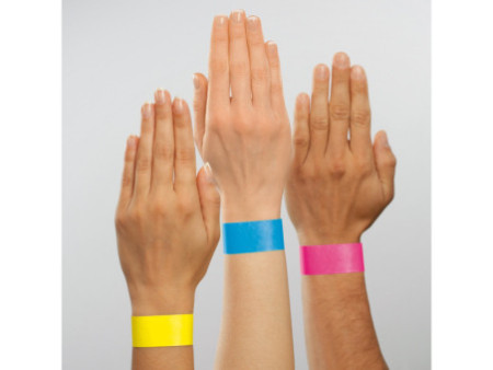 sigel Bracelets ID 'Super Soft', petit paquet, bleu néon