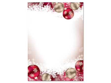 sigel Papier à motif de Noël 'Frozen', A4, 90 g/m2