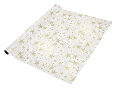 sigel Papier cadeau de Noël 'Dancing Stars', en rouleau