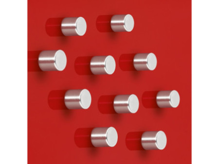 sigel Aimant néodyme cylindrique 'Strong' C5, set de 10