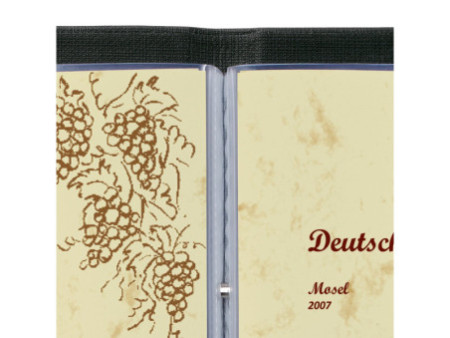 sigel Pochette de rechange pour porte-menu à reliure à vis