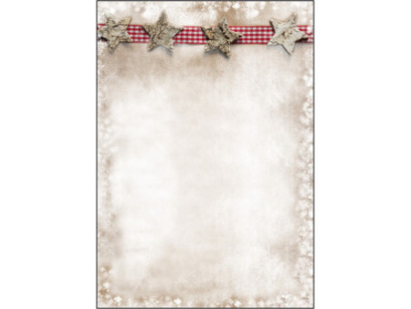 sigel Papier à motif de Noël 'Winter Chalet', A4, 90 g/m2