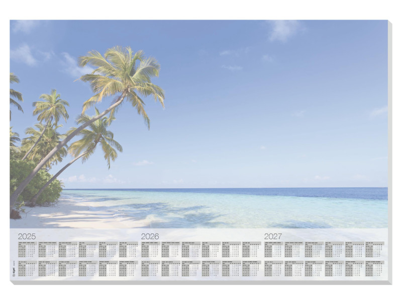 sigel Sous-main bloc papier 'Beach', 595 x 410 mm