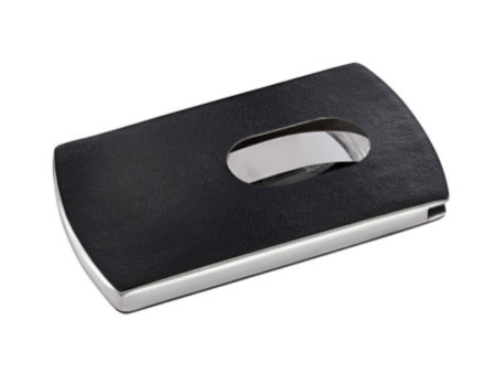 sigel étui pour cartes de visite 'Snap', simili cuir