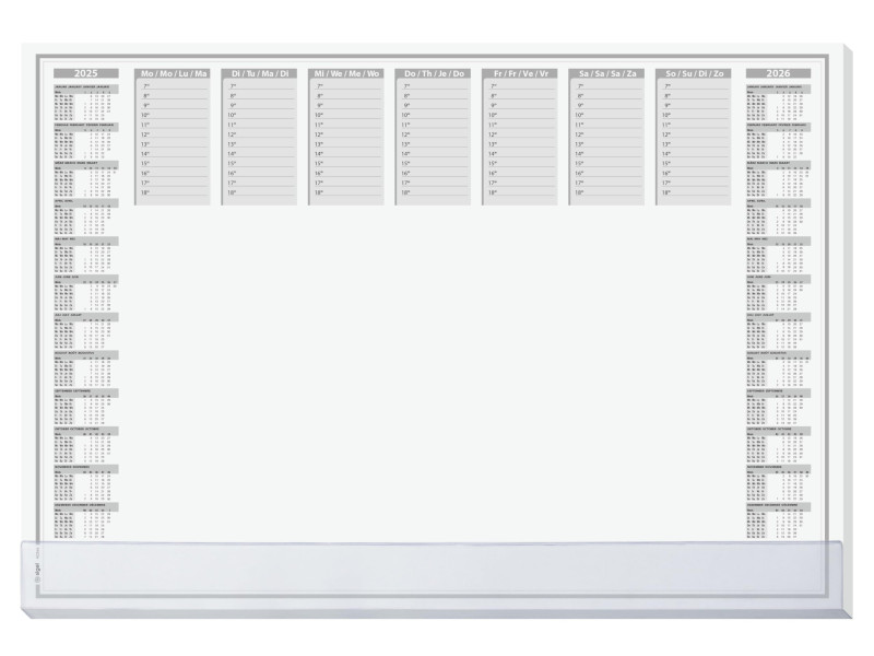 sigel Sous-main papier 'Protect', (L)595 x (H)410 mm