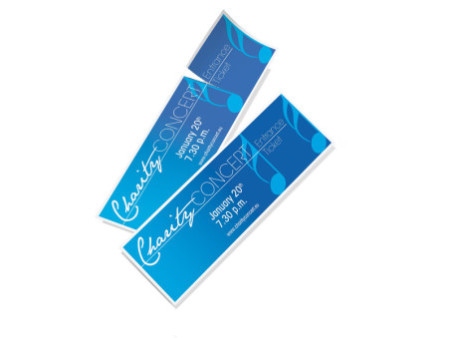 sigel Billet d'entrée, 180 x 55 mm, imprimable, extra blanc
