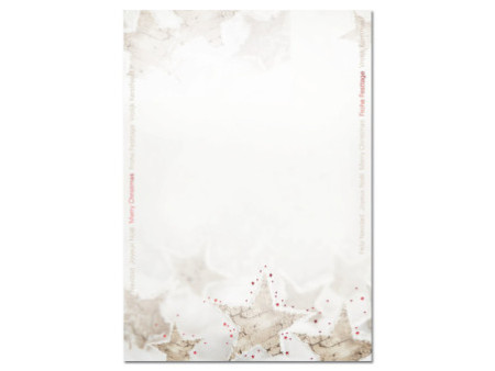 sigel Papier à motif de Noël 'Christmas Timber', A4, 90 g/m2