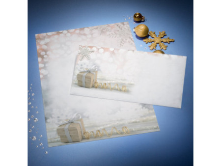 sigel Enveloppe à motif de Noël 'Christmas Surprise', long