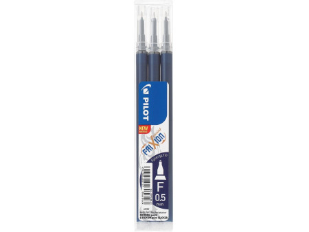 PILOT Recharge pour roller FRIXION POINT BLS-FRP5, bleu noir