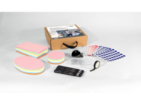 sigel Kit de démarrage pour tableaux en verre, blancs,