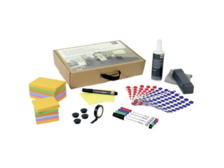 sigel Kit de démarrage pour tableaux magnétiques en verre