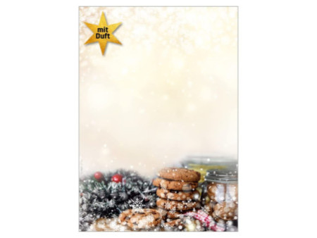 sigel Papier à motif de Noël 'Winter Smell', parfumé, A4