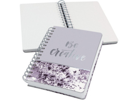 sigel Carnet à spirale Jolie Inspire 'Violet Marble', A5