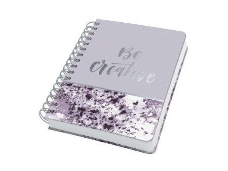 sigel Carnet à spirale Jolie Inspire 'Violet Marble', A5