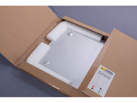 Be!Board Tableau magnétique en verre (L)450x(H)450 mm, bleu
