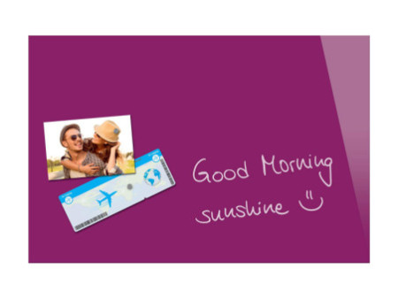 Be!Board Tableau magnétique en verre (L)600x(H)400 mm,violet