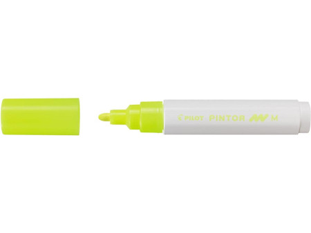 PILOT Marqueur à pigment PINTOR, medium, jaune fluo