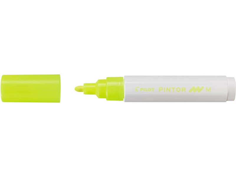 PILOT Marqueur à pigment PINTOR, medium, jaune fluo