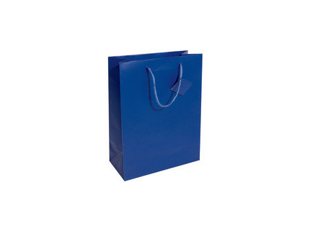 sigel Sac cadeau, vernis mat, taille: L, vert opaline