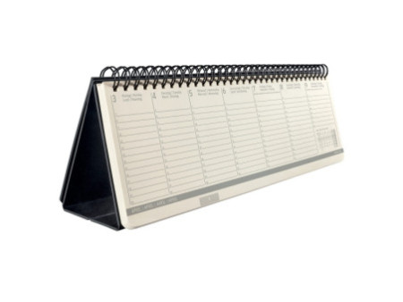 sigel Calendrier de table Conceptum, 2026, paysage, noir