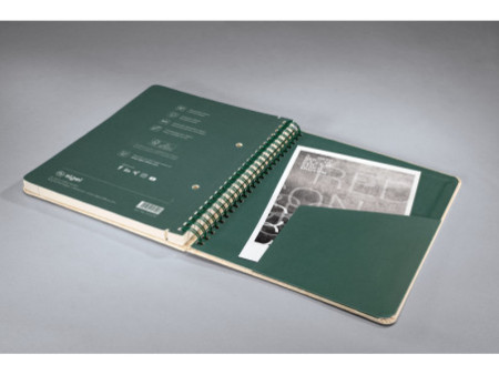 sigel Cahier à spirale Edition Conceptum Nature, A5, bambou