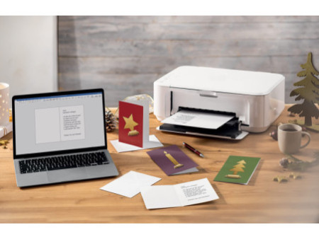 sigel Set de cartes de Noël 'Cut-out style', A6, pour