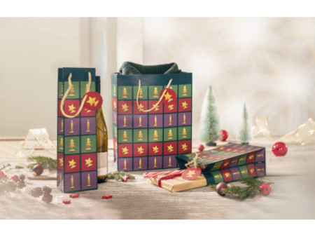sigel Sac cadeau de Noël 'Cut-out style', grand