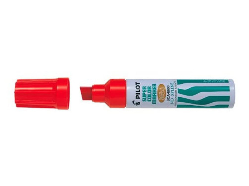 PILOT Marqueur permanent Super Color Jumbo, rouge