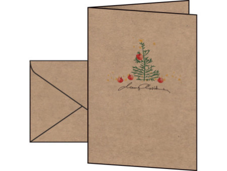 sigel Carte de Noël 'Christmas with apples', A6, pour