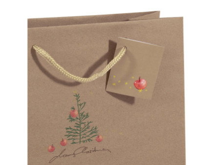 sigel Sac de Noël 'Christmas with apples', grand