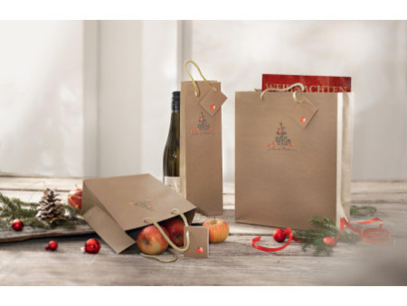 sigel Sac de Noël 'Christmas with apples', grand