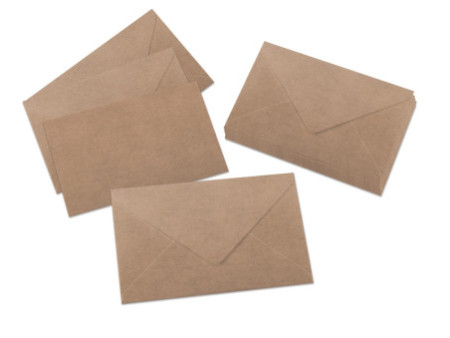 sigel Enveloppe 'Nature', C6, gommée, marron