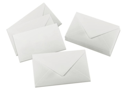 sigel Enveloppe, format C6, blanc, gommée, 100 g/m2 pour