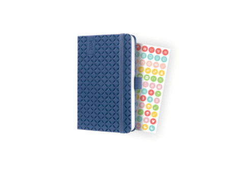 sigel Agenda de poche Jolie Flair 2026, A6, bleu indigo