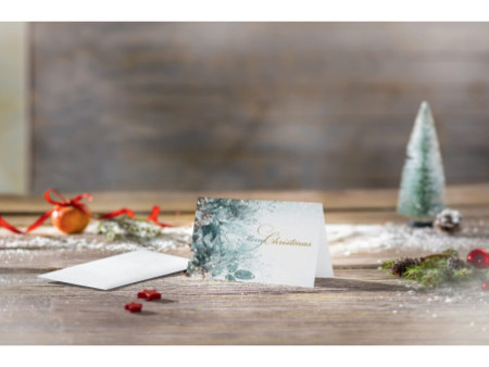 sigel Carte de Noël 'Eucalyptus magic', A6 paysage