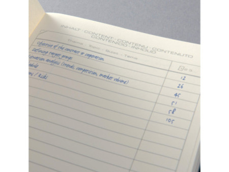 sigel Carnet de notes 'Conceptum', A5 portrait, ligné